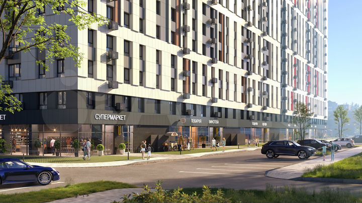 1-к. квартира, 47,1 м², 13/17 эт.