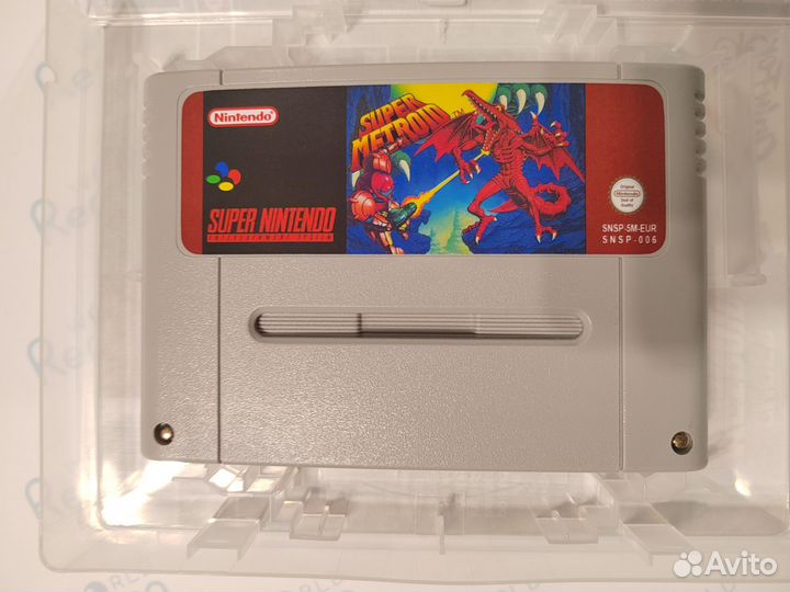 Super Metroid snes PAL