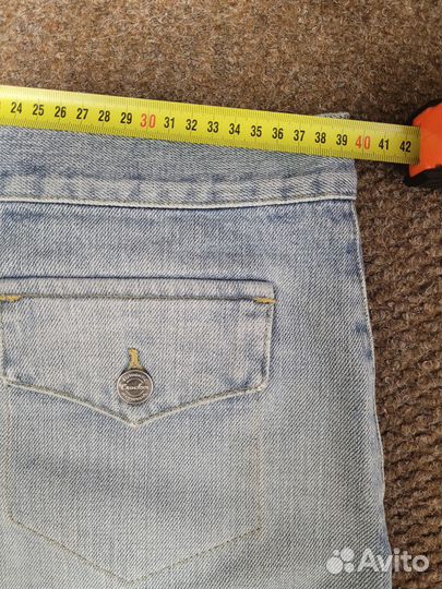 Джинсовая юбка винтаж