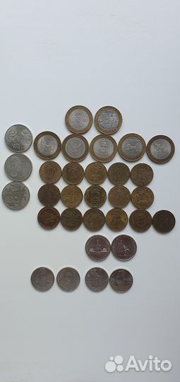 Монеты юбилейные 2, 10, 25