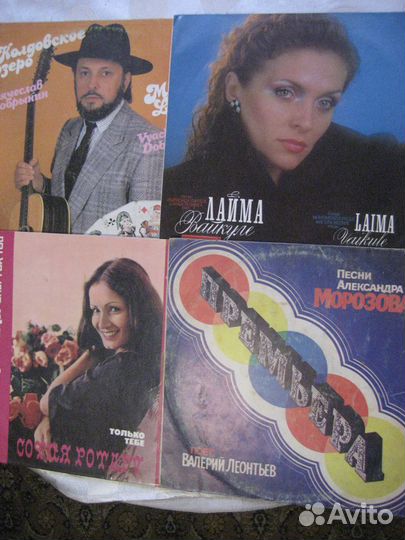 Грампластинки. Период СССР