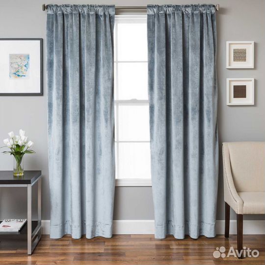 Бархатные шторы