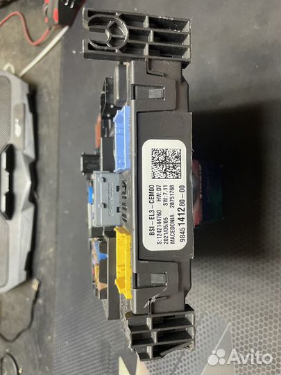 Citroen,PSA блок BSI bsi-el 3-cem00