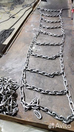 Цепи пс Антибукс 18.4-38 Сота р. 8/10
