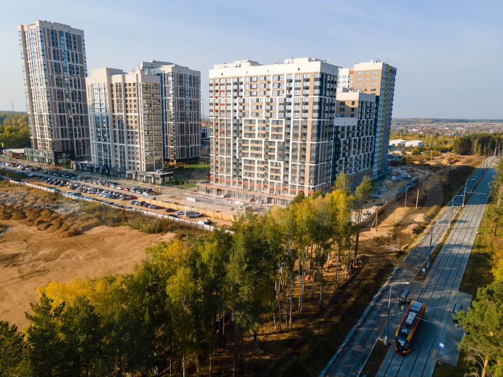 1-к. квартира, 42,9 м², 8/23 эт.