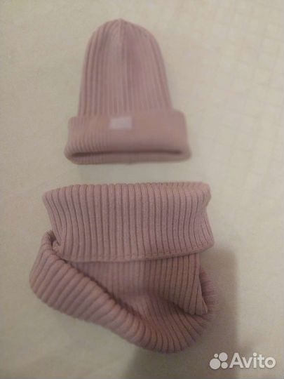 Шапка и снуд для девочки