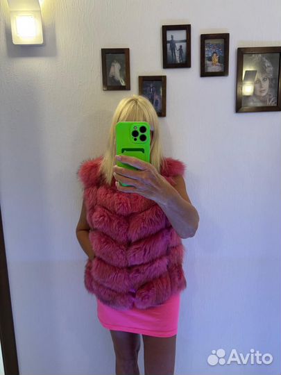 Жилетка из песца