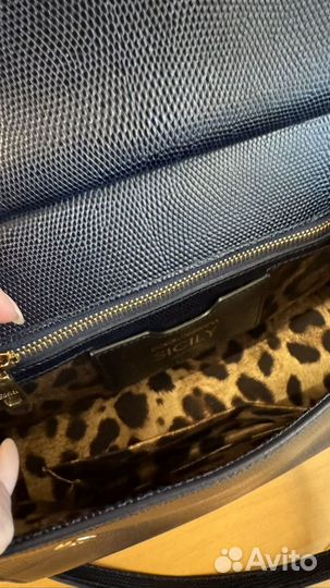 Сумка dolce gabbana sicily синяя