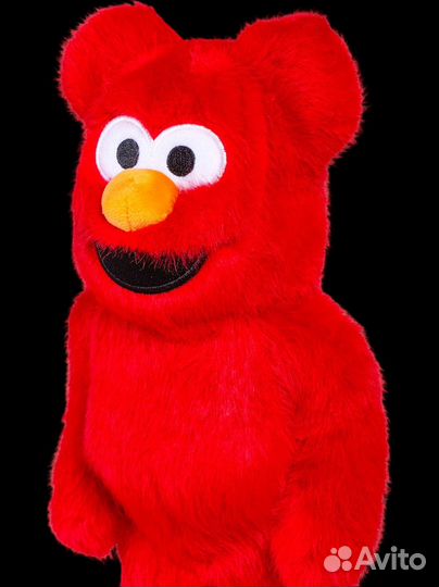 Фигура Bearbrick x Sesame Street Elmo Costume 400%