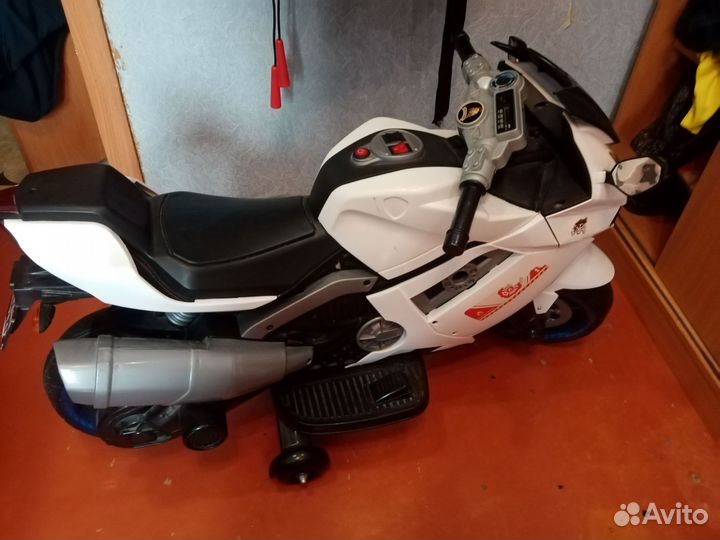 Детский мотоцикл на аккумуляторе бу