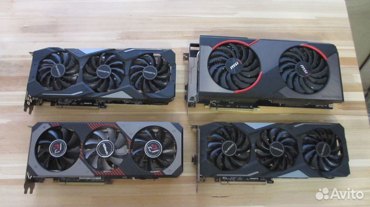 Видеокарты RX 5700XT, RX5600XT