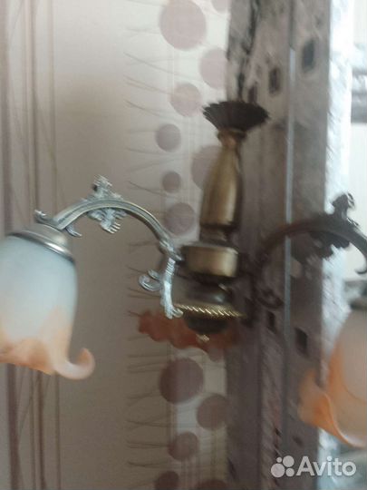 Люстра потолочная подвесная бу