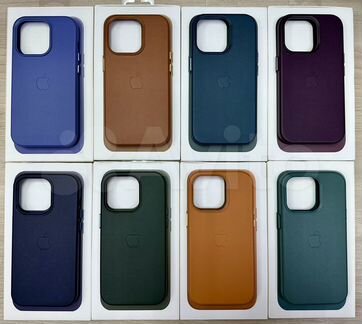 Чехлы MagSafe Leather Case на iPhone (опт)