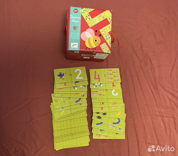 Djeco домино 28 деталей