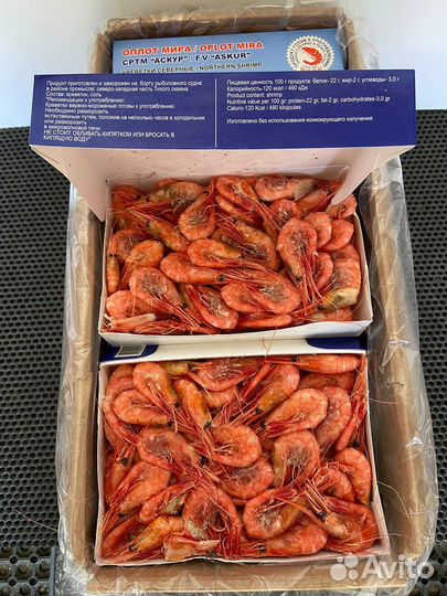 Северная Креветка Сахалинская Дальнекреветка