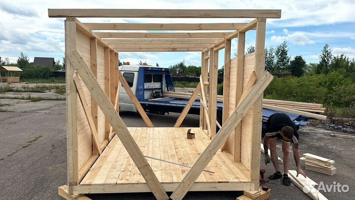 Хозблок / Сараи / Дровники