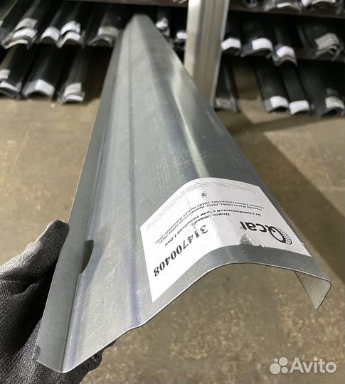 Порог левый Hyundai Matrix, Lavita 2001-2008 (1мм)