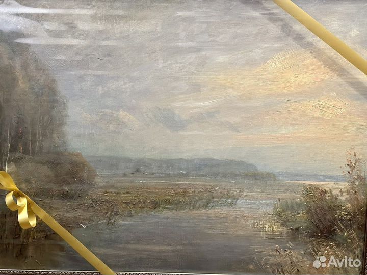 Картина маслом на холсте пейзаж