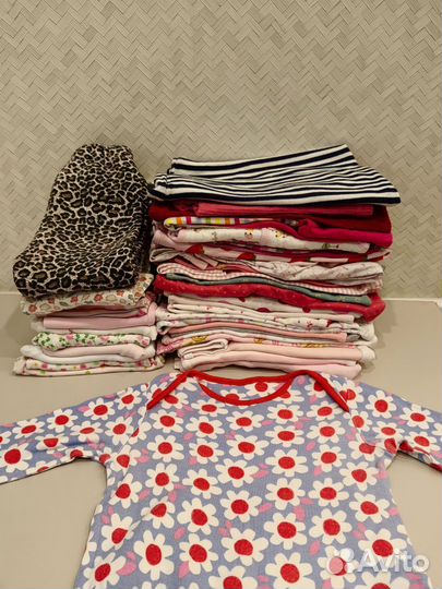 Вещи пакетом для девочки от 0 до года