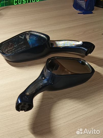 Зеркала с повторителями для скутера