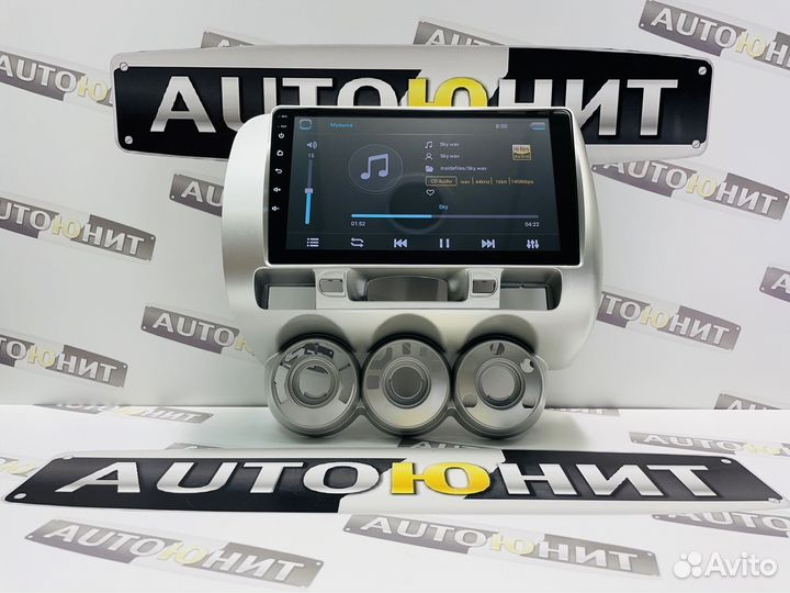Магнитола андроид 2+32 Honda Jazz Fit 2001 - 2009