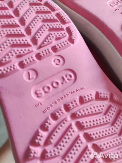 Резиновые сапоги crocs c7