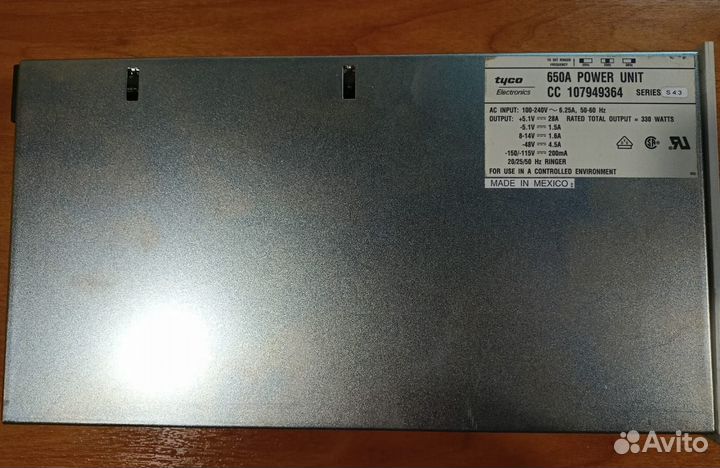 Блок питания Avaya 650A 107949364