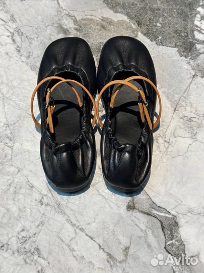 Hermes балетки jolly flat