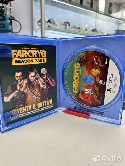 Диск на PS5 farcry6