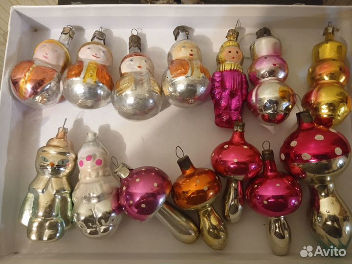 Елочные игрушки СССР