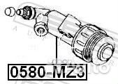 0580-MZ3 цилиндр сцепления рабочий Mazda 3 Bk