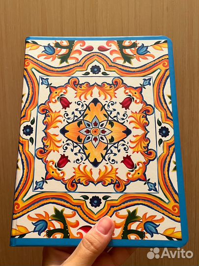 Блокнот бренд люкс сицилия dolce gabbana узоры