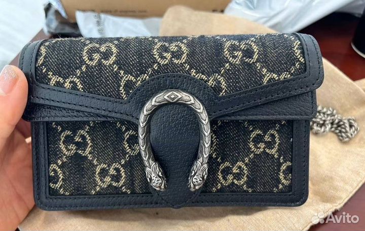 Сумка кросс-боди gucci Dionysus super mini ориг