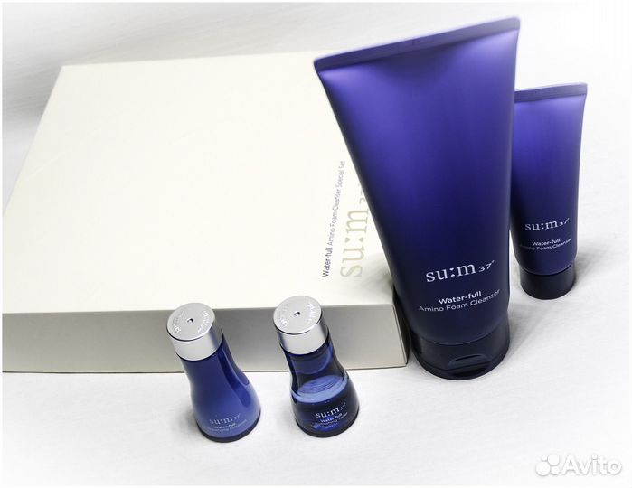 Su:m37 Набор для умывания Waterfull Amino Cleanser