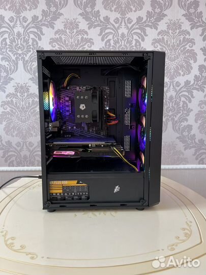 Игровой пк Ryzen 5600 + RTX 2070 + 16GB + SSD