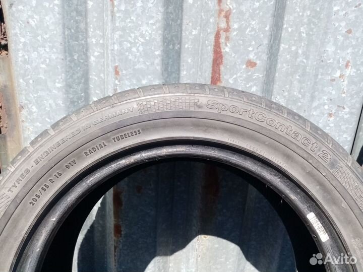 Continental ContiSportContact 2 205/55 R16 91V