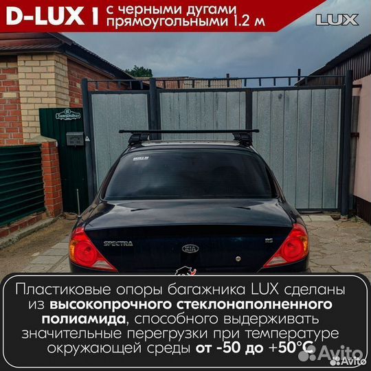 Багажник D-LUX 1 Black Renault Laguna 1 1993-2000