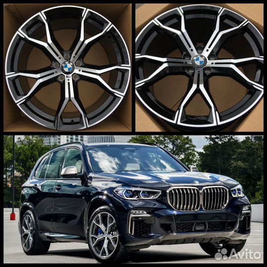 Диски R20 Bmw 741 стиль X5 X6 F15 F16 E70 E71