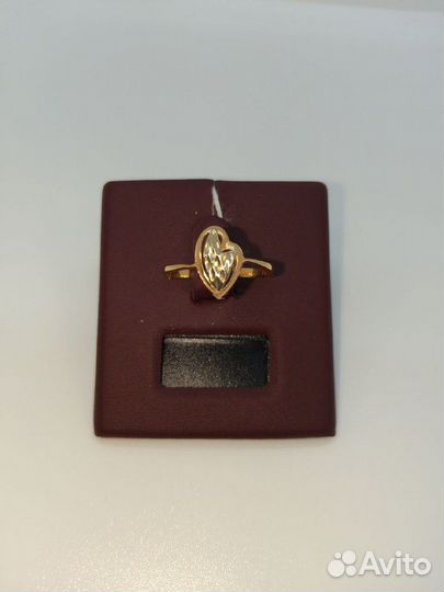 Золотое кольцо 17 размер