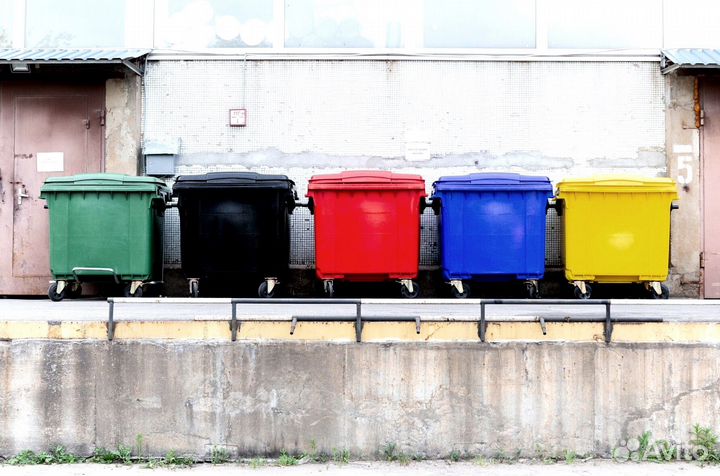 Пластиковый контейнер 1100л. Арт. 53757