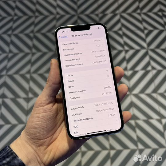 iPhone 13 Pro, 256 ГБ