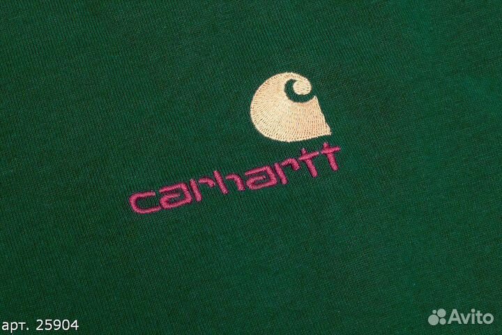 Футболка Carhartt lil brnd Зеленая