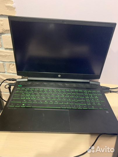 Игровой ноутбук hp i5 10300h + gtx 1660 ti