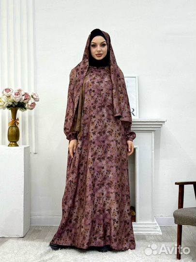 Намазное платье купра