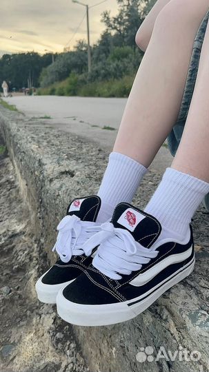 Кеды vans knu skool дутыши дутые кну скул