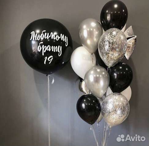 Гелиевые воздушные шары с доставкой на выпускной
