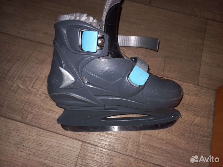 Коньки р-р 29-32 раздвижные