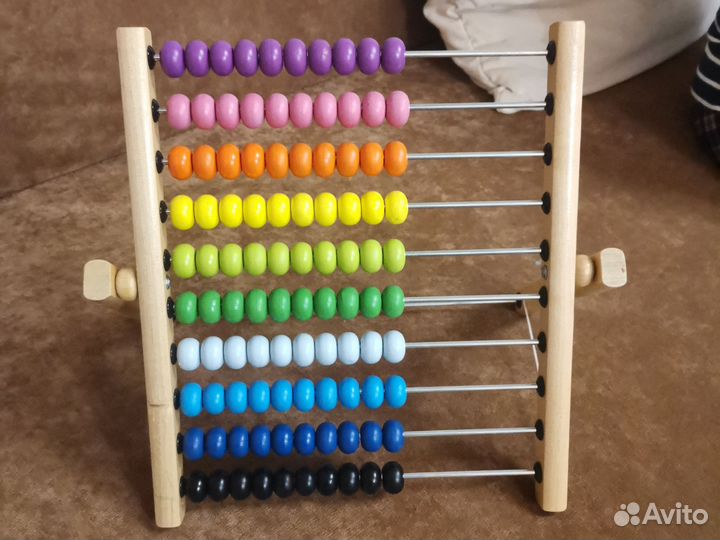 Детский игровой лабиринт и счеты Икеа