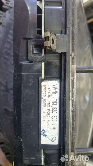 Приборка на фольксваген шаран