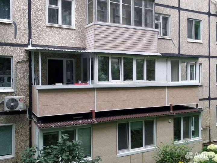Пластиковый балкон пвх